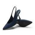 thumbnail image 5 of DREAM PAIRS Women's Heels Slingback Stiletto Pumps Shoes Pointed Closed Toe Kitten Heels Dress Bridal Elegant Wedding Sexy Party, 5 of 7