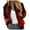 Wine, variant on Jackets for Women Womens Jacket Western Aztec Print Long Sleeve Snap Button Down Shacket Jackets with Pockets Purple,M