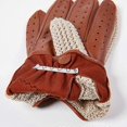 thumbnail image 5 of Guantes de conducción ZHAOCHENG de Piel de oveja auténtica para hombre color beige talla S, 5 of 5