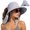 Gray, variant on Sun Hat for Women with Neck Flap Ponytail Hole Women Sun Hat Rollable UV Protection Fishing Hat Wide Brim UPF 50+(Beige)