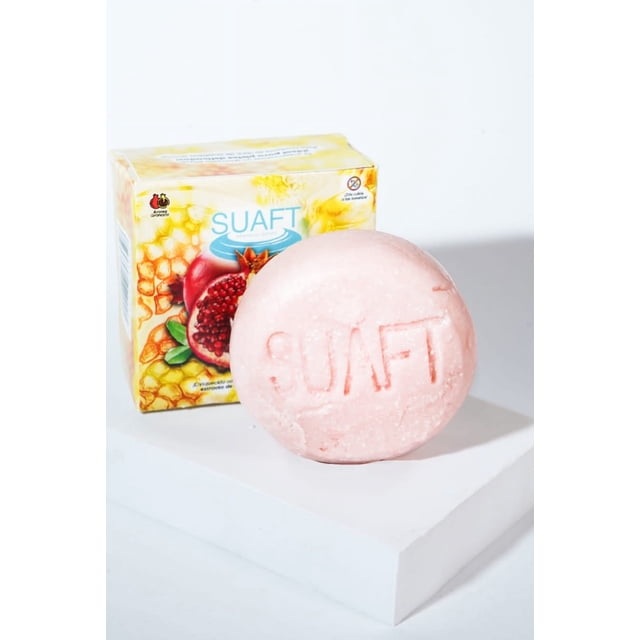 Shampoo Sólido SUAFT Cabello Mixto Aroma a Granada