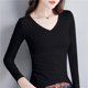 thumbnail image 2 of MRMT 2024 Brand New Women's T-shirt Long Sleeve Women T shirt Woman T-shirts For Female Slim Bottoming Tshirt Tops Tees, 2 of 5