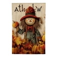thumbnail image 2 of PHYHOO It's Fall Y'all Garden Flag Maple Leaves Pumpkin Bird Seasonal Autumn Double Sided Rustic Yard Lawn Outdoor Decor White, 2 of 6