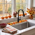 thumbnail image 6 of Gqtwoy Pumpkin Shaped Faucet Drainage Pad, Water Absorbent Kitchen Protector, Quick Dry Anti-Slip Mat for Sink, Cushioned Countertop Pad, Versatile Kitchen Accessory, 6 of 6