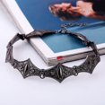 thumbnail image 3 of Mujer dama Simple moda personalidad collar corto accesorios de joyería (negro), 3 of 3