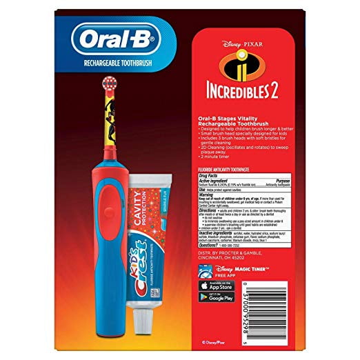 oral b incredibles 2 toothbrush