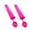 Hot Pink, variant on 2Pcs Popsicles Molds,Reusable Baby Silicone Popsicle Molds Multi Colors Ice Cream Mold Tray Ice Froze with Lids for Diy Popsicles,Yogurt Sticks, Jelly, Chilled Drinks