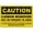 Warning Sign 3, variant on Caution Asbestos Dust Hazard Sign 8"x12", Aluminum Tin Warning Signs for Home Outdoor Garden, Durable Industrial Hazard Sign