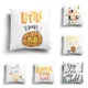 thumbnail image 2 of Funda de almohada para sofá con dibujos de niños, color gris y blanco, sencilla, para decoración del hogar y la sala de estar, 2 of 5