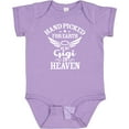 thumbnail image 3 of Inktastic Handpicked for Earth by My Gigi in Heaven with Angel Wings Boys or Girls Baby Bodysuit, 3 of 5