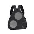 thumbnail image 1 of Bolsa de transporte para mascotas, bolsa para gatos para exteriores, orificios de ventilación, bolsa de viaje multiusos para animales pequeños, bolsa Negro, 1 of 8