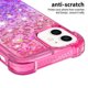 thumbnail image 3 of Funda para iPhone 12 Mini Transparente con Brillos Carcasa Protectora Antigolpes con Glitter Brillante, 3 of 5
