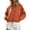 Orange, variant on Womens Versatile Hooded Jacket Zip Front with Pockets Lightweight Windbreaker for Everyday Outerwear Activities ,XXL