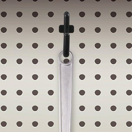 FUEENIRVA 100Pcs Black J Shape Pegboard Hooks for Garage Organization and Tool Hanging FUEENIRVA 100Pcs Black J Shape Pegboard Hooks for Garage Organization and Tool Hanging