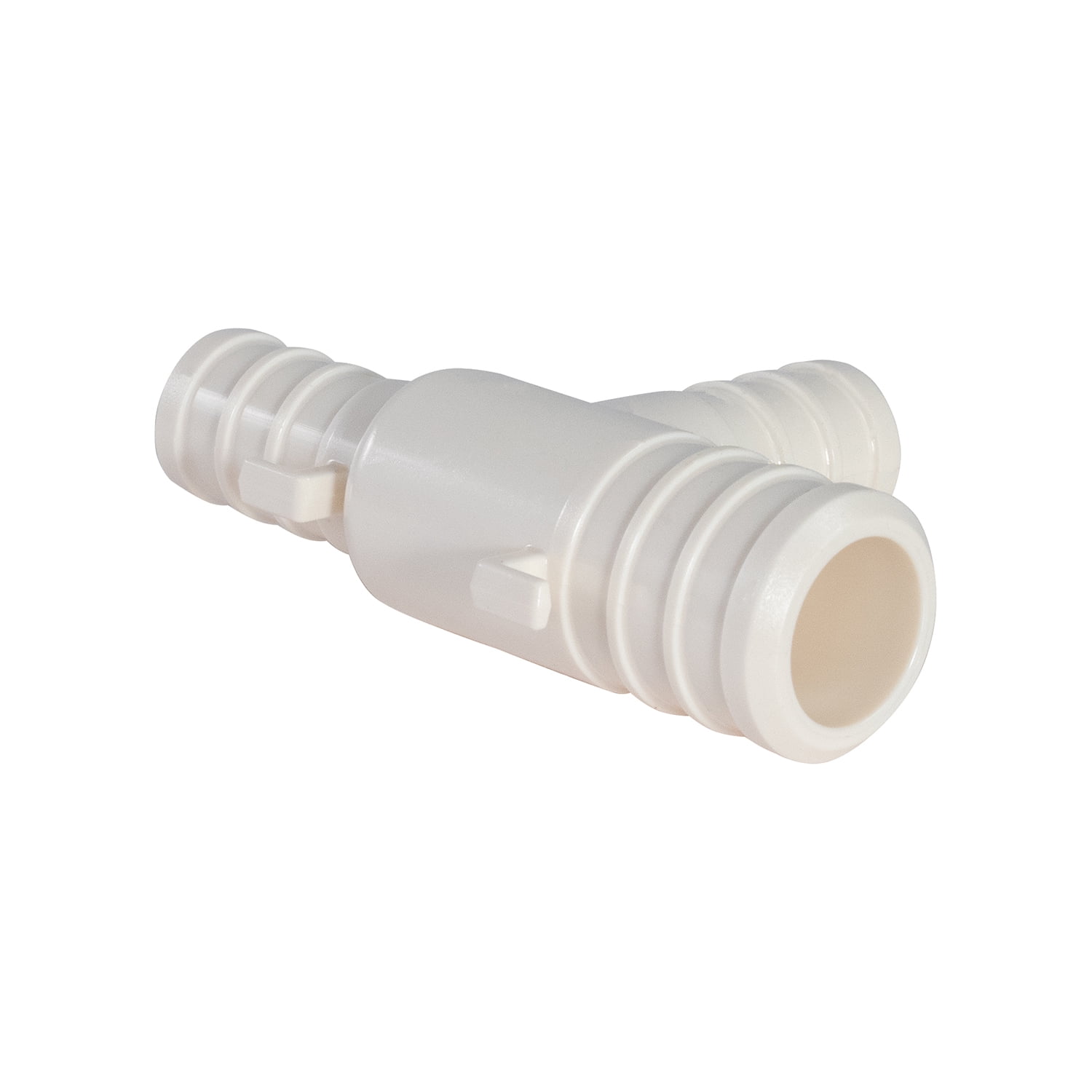 Supply Giant 5-3411PPRT Plastic PEX Poly Alloy Reducing Tee Barb Pipe Fitting 3/4 x 1/2 x 1/2 Inches Pack of 5