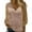 C-Rose Gold61, variant on Women's V Neck Shiny Sequin Top Elegant Sequin Long Sleeve Loose Fit T-Shirt Relaxed Fit Versatile Tops