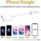 thumbnail image 5 of Paquete de 2 adaptadores de auriculares YONGSHENG para iPhone 2 en 1 Lightning a audio auxiliar de 3,5 mm + divisor de cargador, 5 of 5