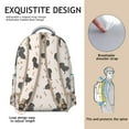 thumbnail image 5 of "Stylish Dog Backpack for School & Travel - Lightweight Waterproof Laptop Bag, Cute Pet Lover Gift, Multi-Pocket College Backpack for Women Men", 5 of 6