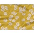 thumbnail image 6 of oneOone Rayon Yellow Fabric Florals Sewing Craft Projects Fabric Prints By Yard 56 Inch Wide-XY, 6 of 8