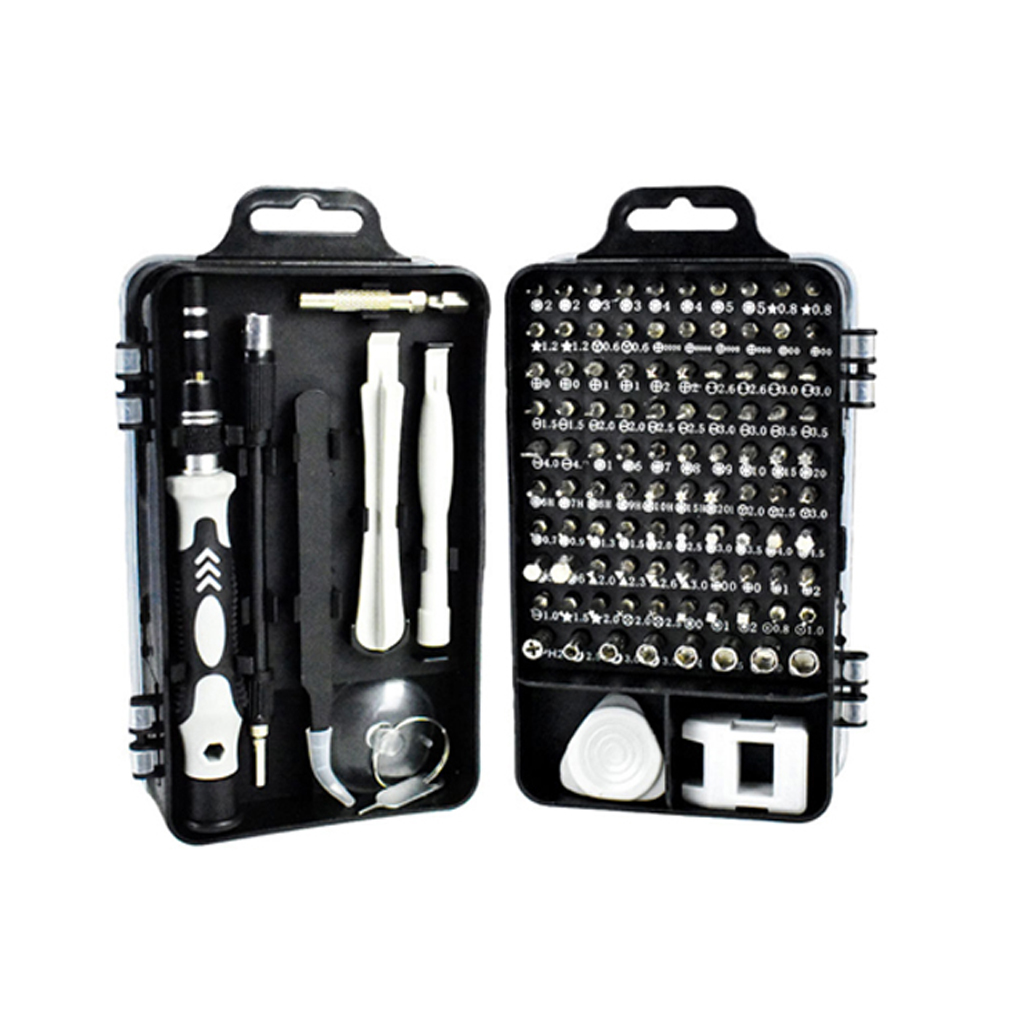 Eotia 110 in 1 Screwdriver Set Mini Electric Precision Screwdriver 1 Screwdriver Fit Multi Computer PC Mobile Phone Device Repair Tools, Size: 175 * 108 *