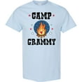 thumbnail image 3 of Inktastic Camp Grammy with Campfire and Stars T-Shirt, 3 of 5