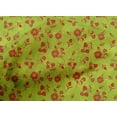 thumbnail image 4 of oneOone Cotton Poplin Green Fabric Batik Fabric For Sewing Printed Craft Fabric By The Yard 42 Inch Wide, 4 of 4