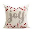 thumbnail image 2 of Omexry Clearances On All Home Summer Clearance Christmas Pillow Christmas Throw Pillows Peppermint Pillows Red and White Christmas Decorations Cute Plush Pillow Christmas Decorative,Decorate&Celebrate, 2 of 5