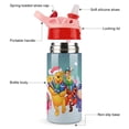 thumbnail image 3 of Kids Water Bottle with Straw - Winnie The Pooh 16.9 Oz Stainless Steel Vacuum Insulated Water Bottle for Boys Girls, 3 of 7