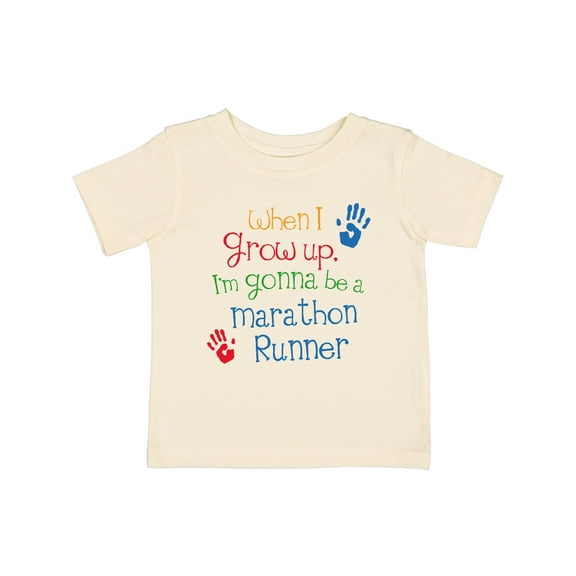 Inktastic Marathon Runner Future Boys or Girls Baby T-Shirt