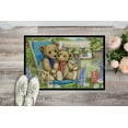 thumbnail image 2 of Carolines Treasures CDCO0306MAT Springtime Teddy Bears in Flowers Indoor or Outdoor Mat, 18 x 27, 2 of 4