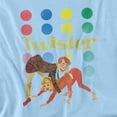 thumbnail image 2 of Twister Old School Twister Women's T Shirt, Light Blue, X-Large, 2 of 6