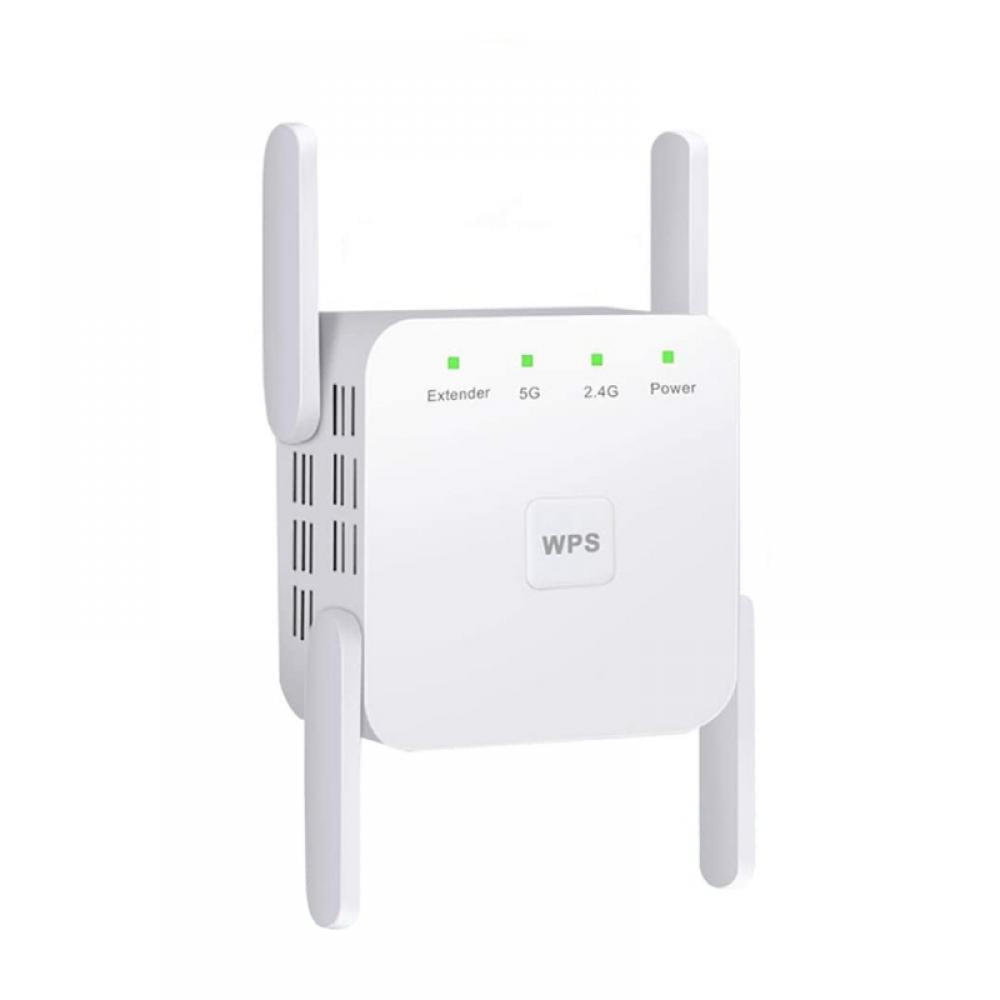 WiFi Range Extender 1200Mbps Wireless Signal Booster for House 2.4 & 5GHz Dual Band Internet Repeater with Access Ethernet Port,Extends Wi-Fi Coverage,Access Point 