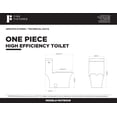 thumbnail image 6 of Fine Fixtures Dual-Flush Elongated One-Piece Toilet with High-Efficiency Flush, 6 of 6