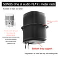 thumbnail image 4 of Suspensión de altavoz Soporte de montaje en pared para altavoz Soporte de soporte de aleación de aluminio para SONOS One SL/PLAY:1 Hugtrwg  Para estrenar, 4 of 8
