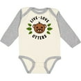 thumbnail image 3 of Inktastic Live Love Otters Boys or Girls Long Sleeve Baby Bodysuit, 3 of 5
