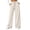 Beige -AF06, variant on Barrel Sweatpants Women Wide Leg Baggy Fleece Lounge Casual Y2K Elastic Waisted Lounge Track Travel Pants with Pockets Army Green XL