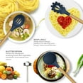 thumbnail image 2 of Silicone Cooking Utensils Set - 446°F Heat Resistant Silicone Kitchen Utensils for Cooking,Kitchen Utensil Spatula Set w Wooden Handles and Holder, BPA FREE Gadgets for Non-Stick Cookware (Navy Blue), 2 of 9