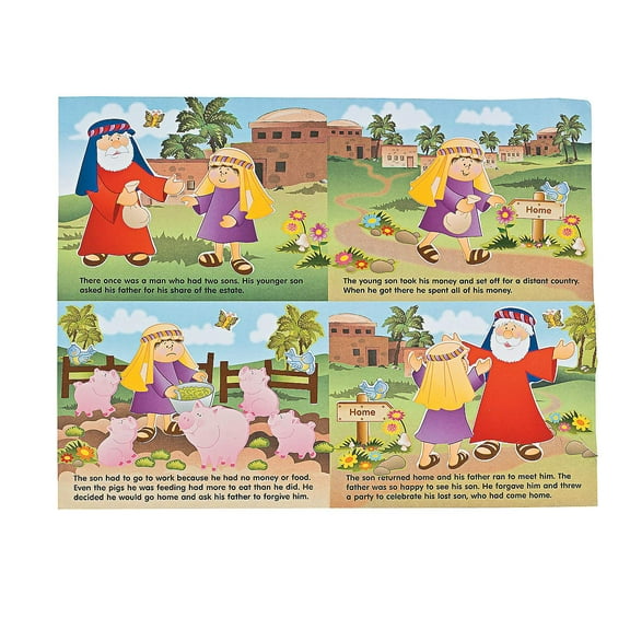 Make-A-Scene Parable Prodigal Son - Stationery - 12 Pieces