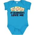 thumbnail image 3 of Inktastic My Grandparents Love Me Boys or Girls Baby Bodysuit, 3 of 5