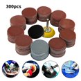 thumbnail image 1 of MesaSe 50MM 300PCS Sanding Discs Pad Kit for Drill Grinder Rotary Tools and Backing Pad, 1 of 11