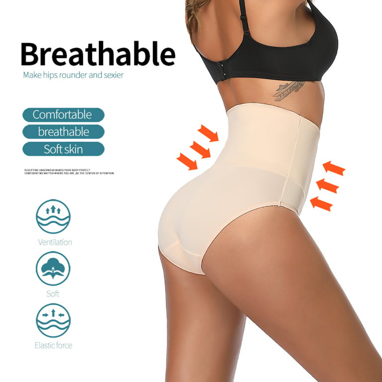 Joyshaper Tummy Control Shapewear High Waist Brief Underwear Seamless  Smooth Body Shaper Beige-3X 