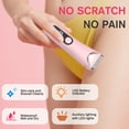 thumbnail image 4 of Obacre Bikini Trimmer for Women,Electric Razors for Women & LED Display,Wet/Dry Pubic Body Hair Trimmer,IPX7 Waterproof-Easy Cleaning Body Shaver Bikini Razor,Ceramic Blade,Women's Gifts, 4 of 9