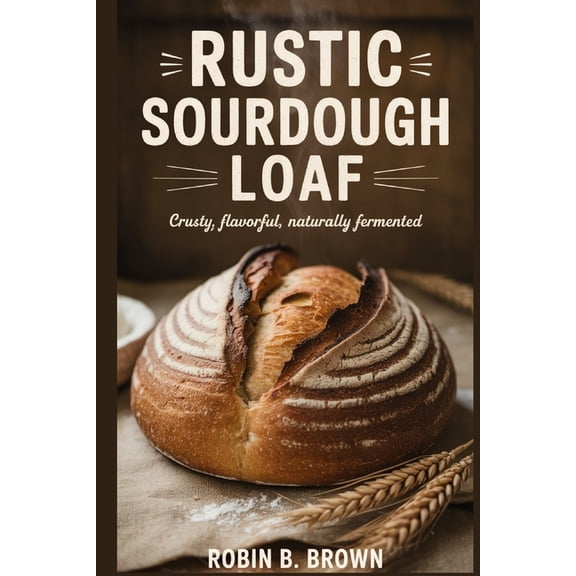 Rustic Sourdough Loaf: Crusty, Flavorful, Naturally Fermented, (Paperback)
