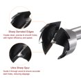 thumbnail image 4 of Uxcell 32mm (1.26") High Carbon Steel Serrated Wood Hinge Drilling Forstner Drill Bit Hole Opener, 4 of 6