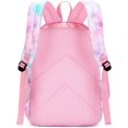 thumbnail image 5 of UBIUO - Juego de 3 mochilas para estudiantes con estampado de estrellas, impermeables, ligeras, para libros, bolsos y lápices para estudiantes de primaria (A, 43 x 30 x 16 cm), 5 of 5