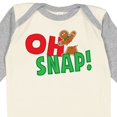thumbnail image 4 of Inktastic Oh Snap Boys or Girls Long Sleeve Baby Bodysuit, 4 of 5