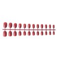 thumbnail image 2 of Vogacara 24 piezas de uñas postizas de ataúd sólidas usables ordenadas DIY Artificial exquisita novela personalidad uñas acrílicas para amantes de la Juegos de manicura Tipo37 Vogacara CE011417-37, 2 of 6
