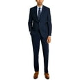 thumbnail image 3 of Chaps Flat Front Men's Solid Classic Fit Tailored Suit Separate Pant, 3 of 3