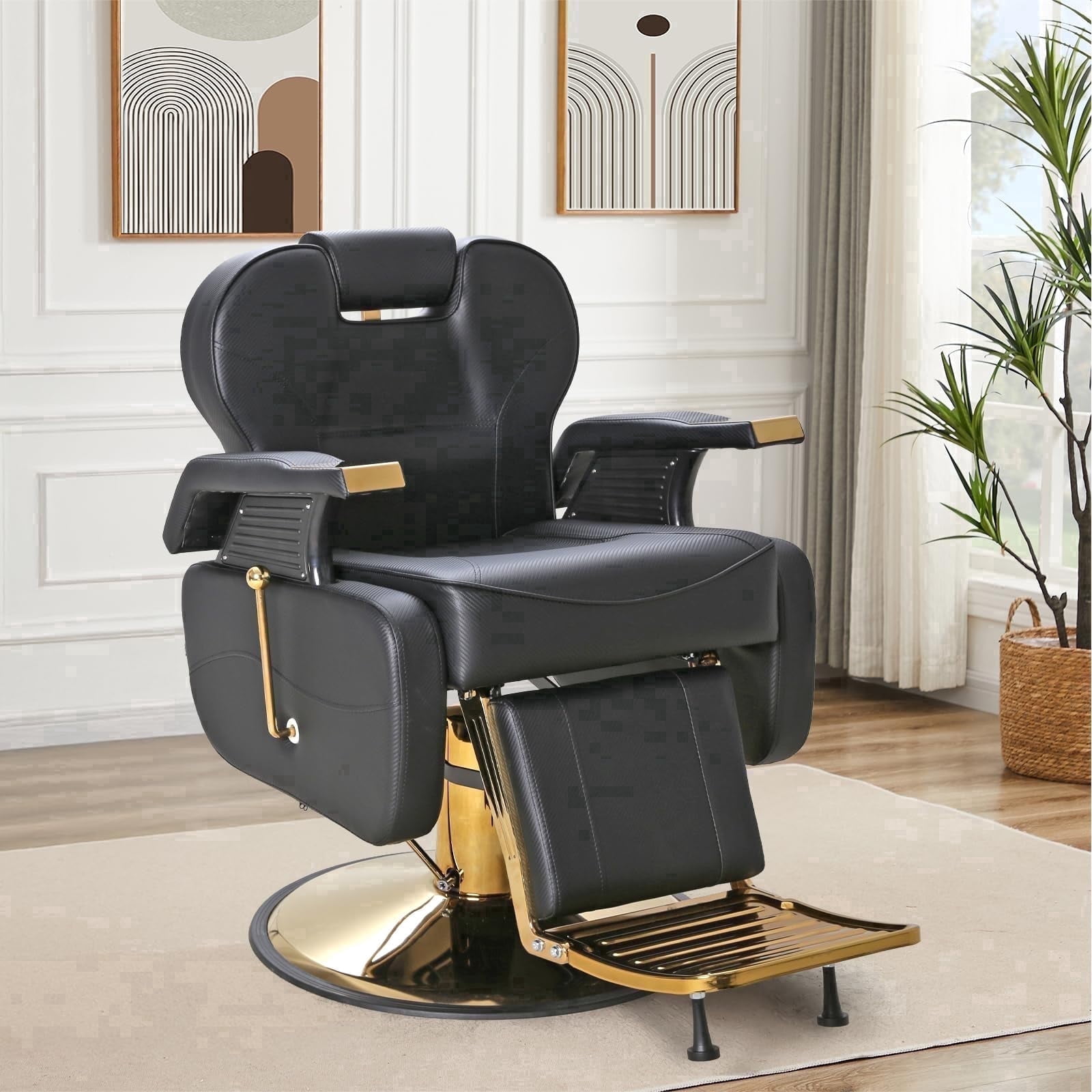 Ktaxon Hydraulic Barber Chair, Adjustable & Portable Salon Hair