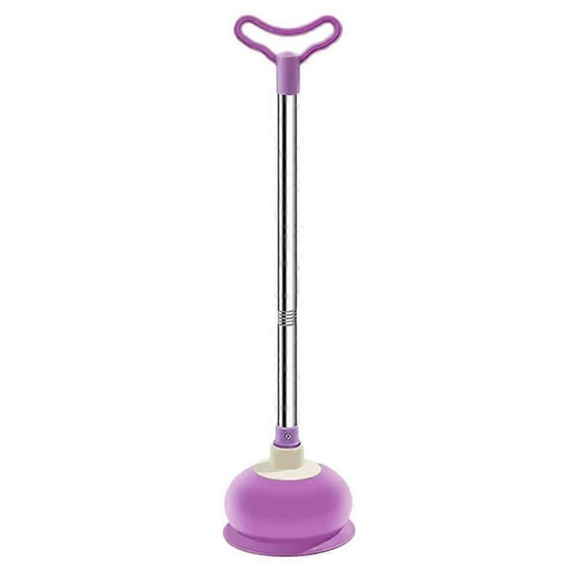 Here's a creative and engaging product description for your **Purple Toilet Plunger with Detachable Rod**:\n\n \n\n### 🌸 **Creative Purple Toilet